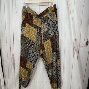 Royalty Collection Women’s 2X Patchwork Pants Joggers